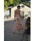 Vestido Mar Geometrico Sunset  Moon