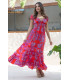 Vestido Mar Corales Sunset  Moon