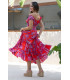 Vestido Mar Corales Sunset  Moon
