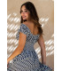 Vestido Mar Lunares Bn Sunset  Moon
