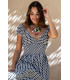 Vestido Mar Lunares Bn Sunset  Moon