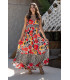 Vestido Cresta Amapola Sunset  Moon