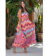 Vestido Cresta Zig Zag Sunset  Moon