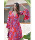 Vestido Ola Corales Sunset  Moon