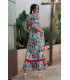 Vestido Sol Abstracto Sunset  Moon