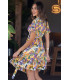 Vestido Pleamar Malvas  Sunset  Moon