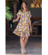 Vestido Pleamar Malvas  Sunset  Moon