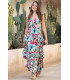 Vestido Bajamar Abstracto Sunset  Moon