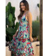Vestido Bajamar Abstracto Sunset  Moon