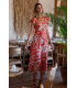 Vestido Cala Art Deco Sunset  Moon