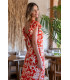 Vestido Cala Art Deco Sunset  Moon