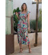 Vestido Cala Abstracto Sunset  Moon