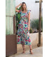 Vestido Cala Abstracto Sunset  Moon