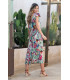 Vestido Cala Abstracto Sunset  Moon