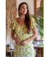 Vestido Calima  Lima Sunset  Moon