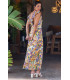 Vestido Malecon Malvas  Sunset  Moon