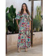 Vestido Orilla Abstracto Sunset  Moon