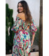 Vestido Orilla Abstracto Sunset  Moon