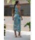 Vestido Cascada Algas Sunset  Moon