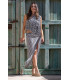 Vestido Cascada Lunares Sunset  Moon