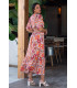 Vestido Marea Mosaico Nr Sunset  Moon