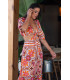 Vestido Marea Mosaico Nr Sunset  Moon