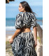 Vestido Marea Zebra Sunset  Moon