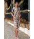 Vestido Canasta Animal Print Acua Káhyra