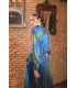 Conjunto Jengibre Verde Y Azul Káhyra