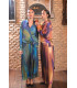 Conjunto Jengibre Verde Y Azul Káhyra