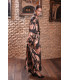 Conjunto Jengibre Negro Y Nude Káhyra
