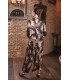 Conjunto Azafrán Negro Y Nude Káhyra