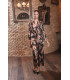 Conjunto Azafrán Negro Y Nude Káhyra