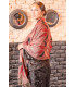 Pashmina Tánger Rojo Káhyra
