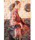 Pashmina Tánger Rojo Káhyra