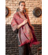 Pashmina Cachemir Rojo Káhyra