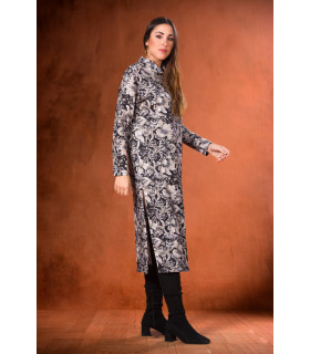 VESTIDO CISNE JERSEY FLOR KAHYRA