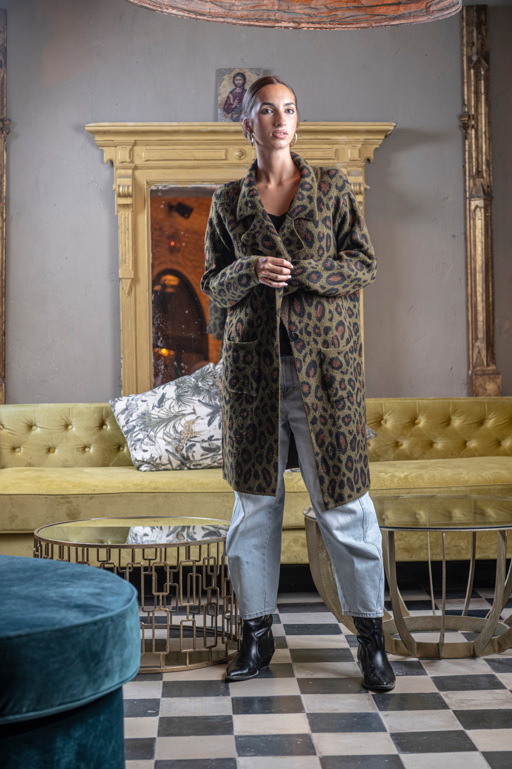 Abrigo Animal Verde Káhyra