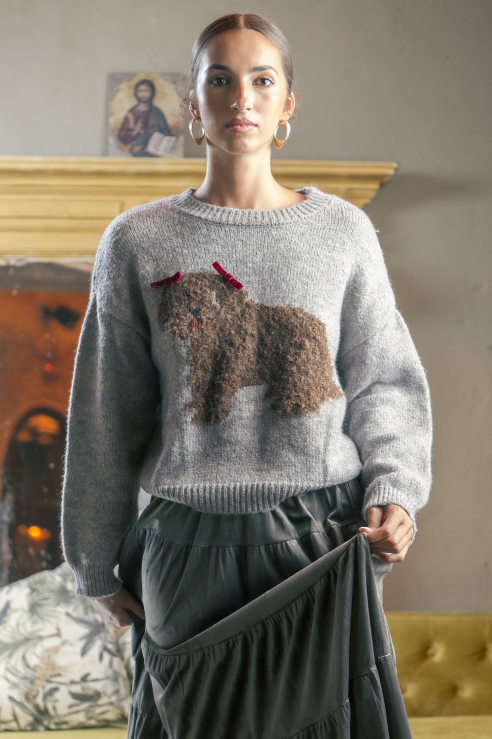 Jersey Perrito Gris Káhyra