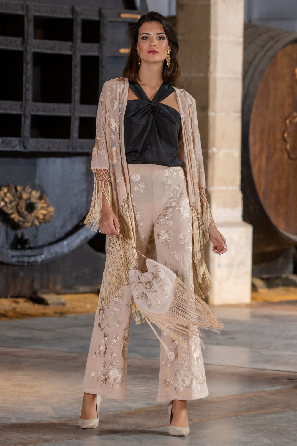 Chaqueta Amorosa Beige Káhyra