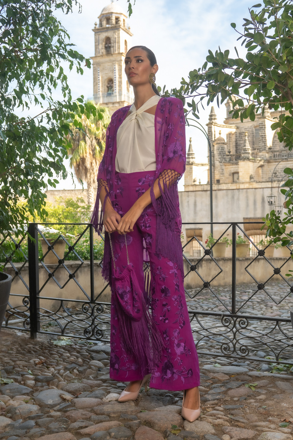 Chaqueta Amorosa Morado Káhyra