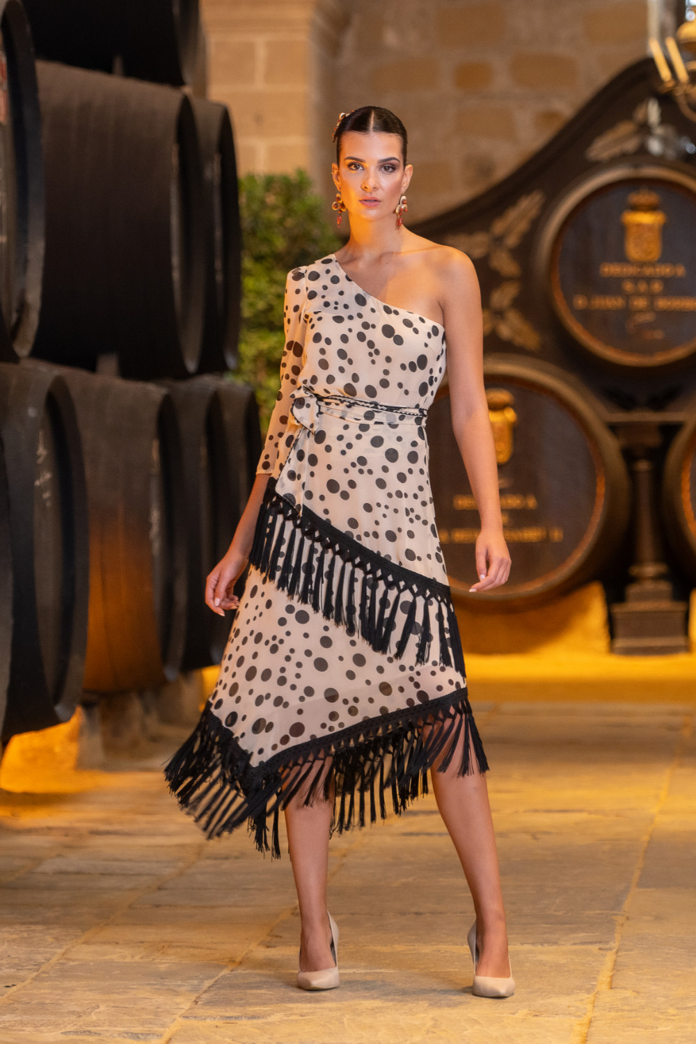 Falda Albariza Beige Káhyra