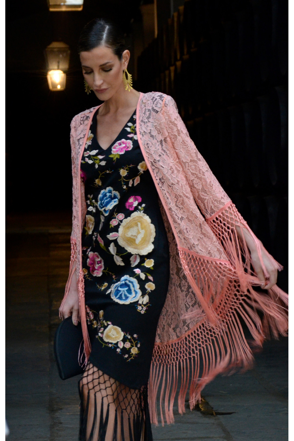 Chaqueta Crujía Rosa Káhyra