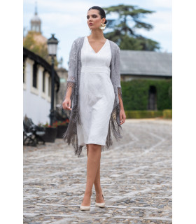 Chaqueta Crujía Gris Káhyra