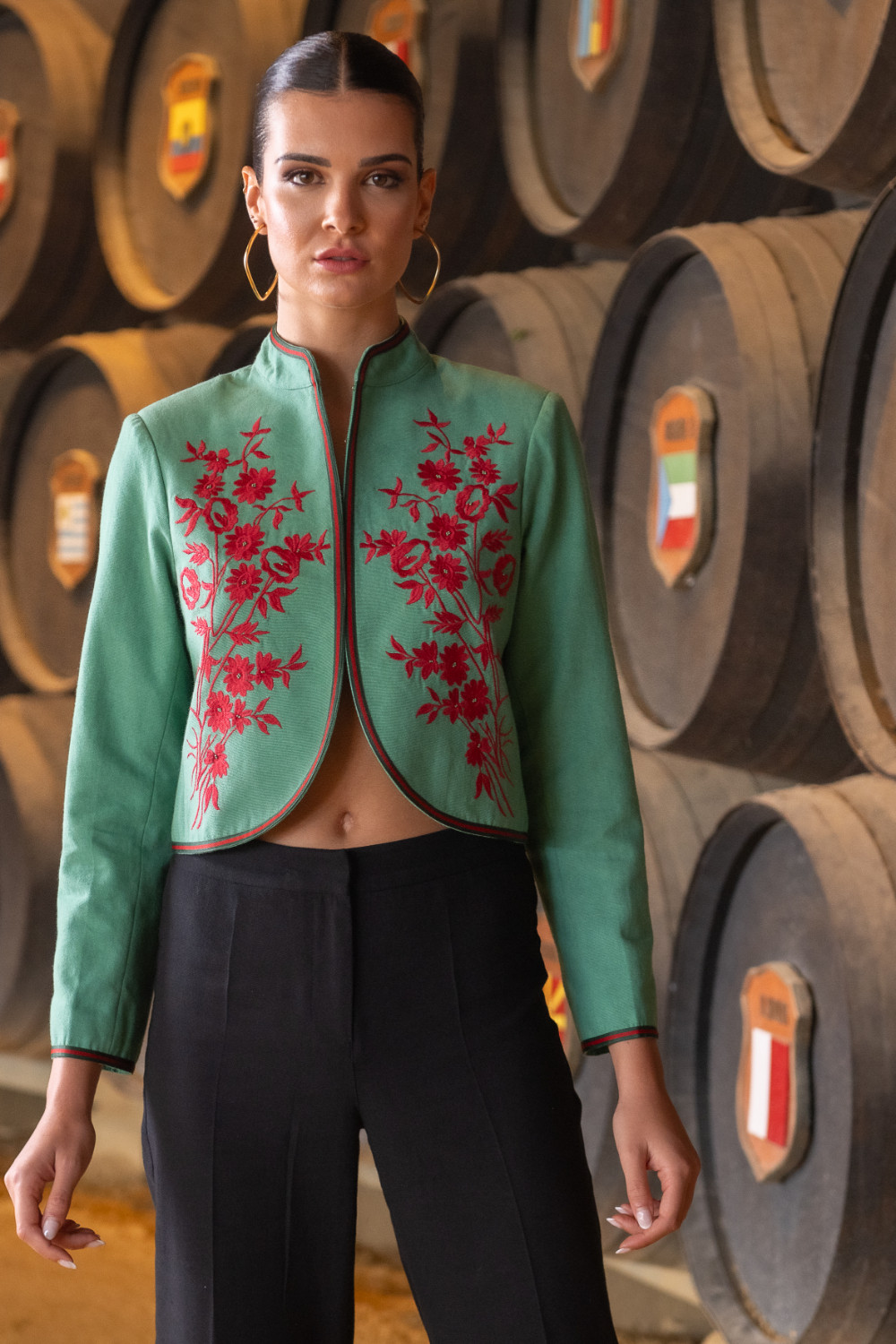 Chaqueta Levante Verde Káhyra