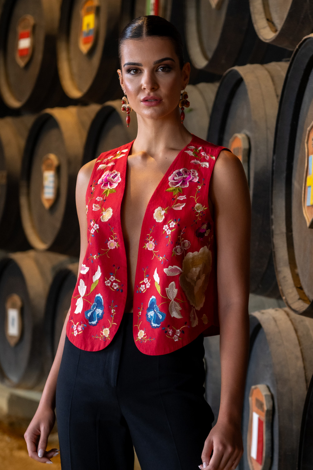 Chaleco Deslío Coral Aqua Káhyra