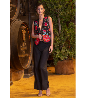 Chaleco Fino Negro Káhyra