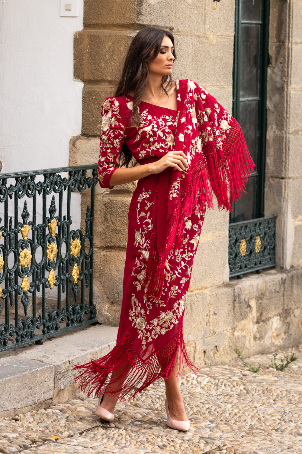 Mantoncillo Solera Rojo Káhyra