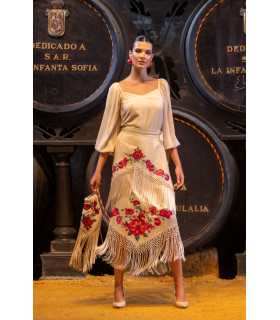 Top Capataz Beige Káhyra