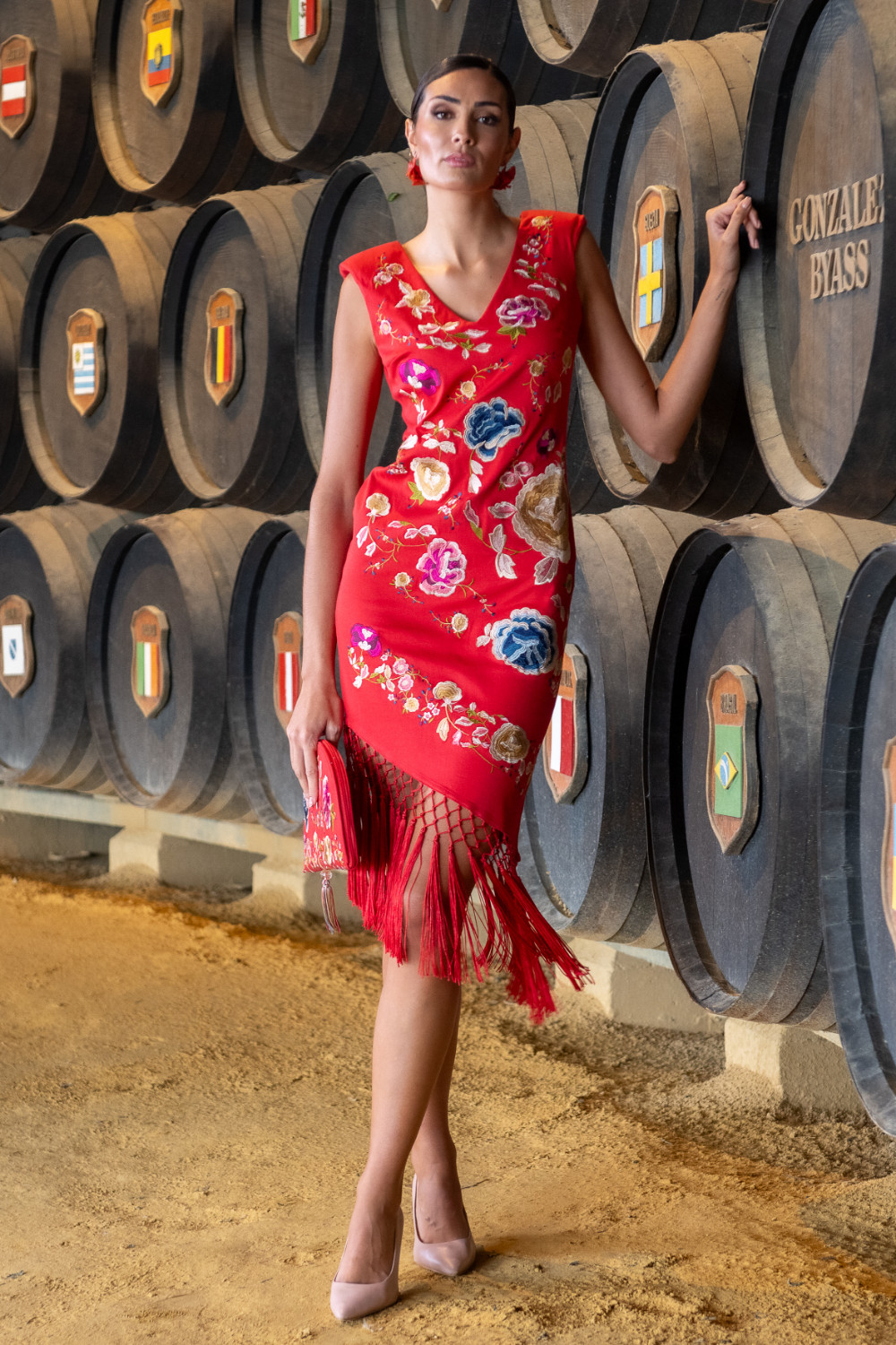 Vestido Oloroso Coral Káhyra